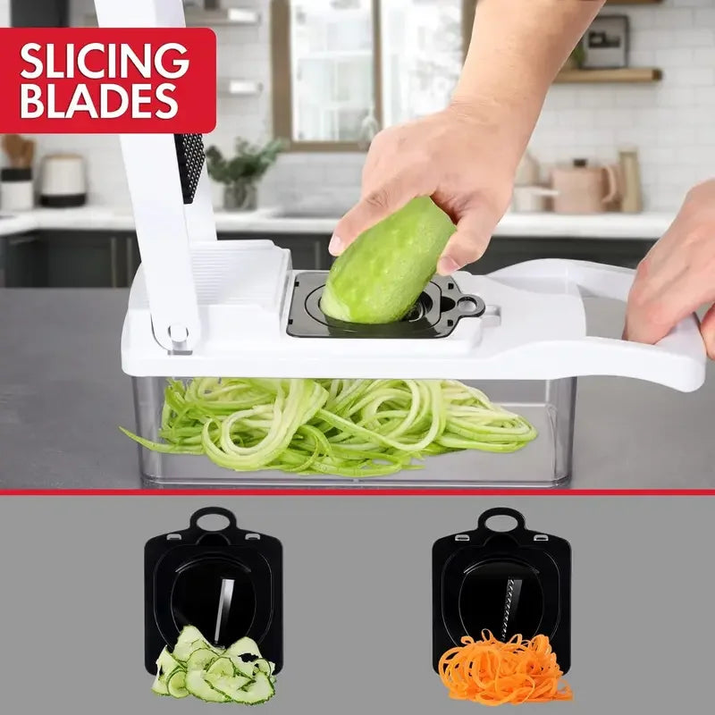 Multi-functional vegetable cutter