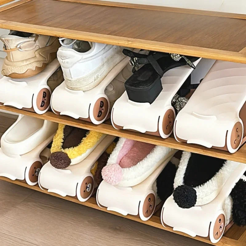 Adjustable Shoe Cabinet Storage Rack