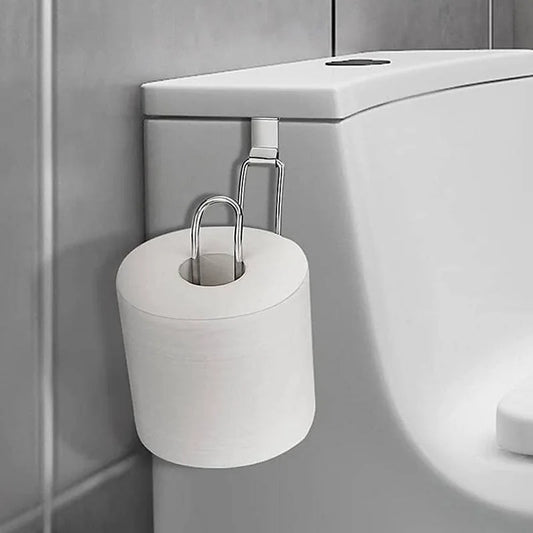 Multi-functional Iron Toilet Paper Holder