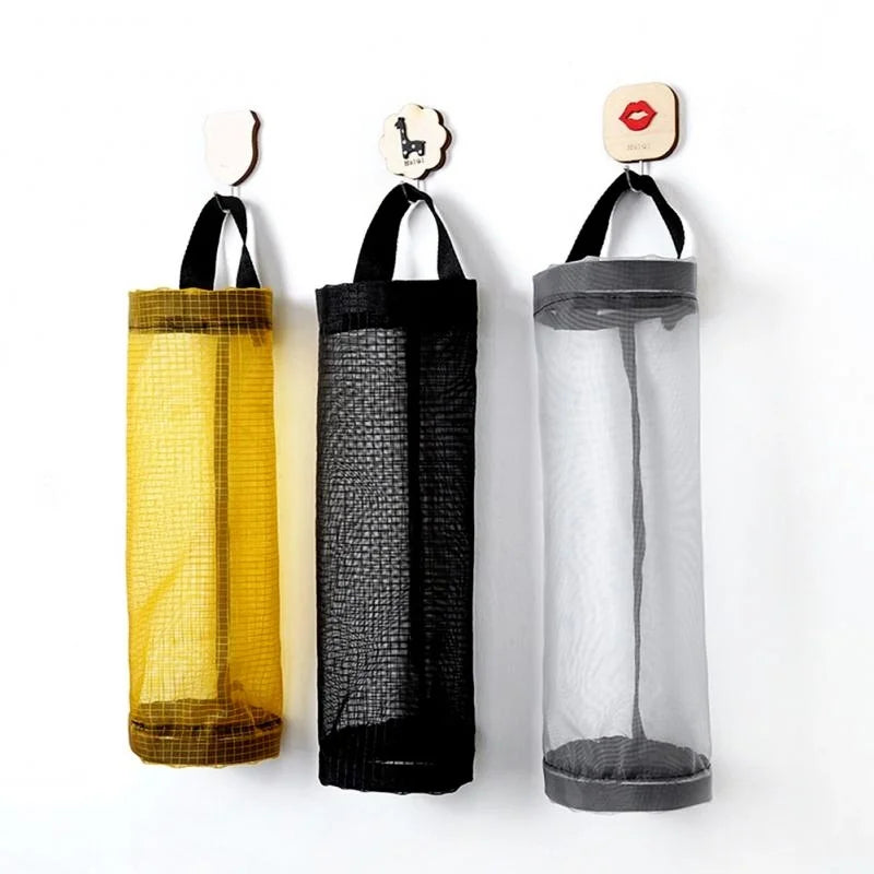 Wall Mount Plastic Bag Holder Dispenser