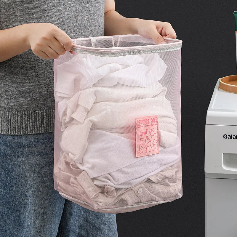 Wall Mounted Breathable Laundry Basket