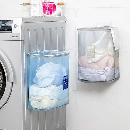 Wall Mounted Breathable Laundry Basket