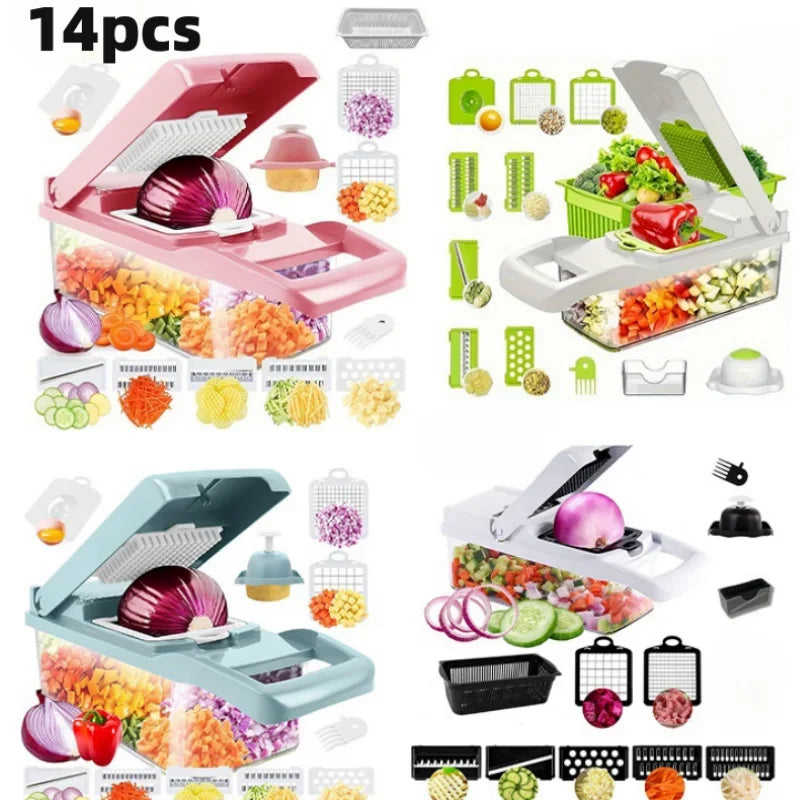 Multi-functional vegetable cutter