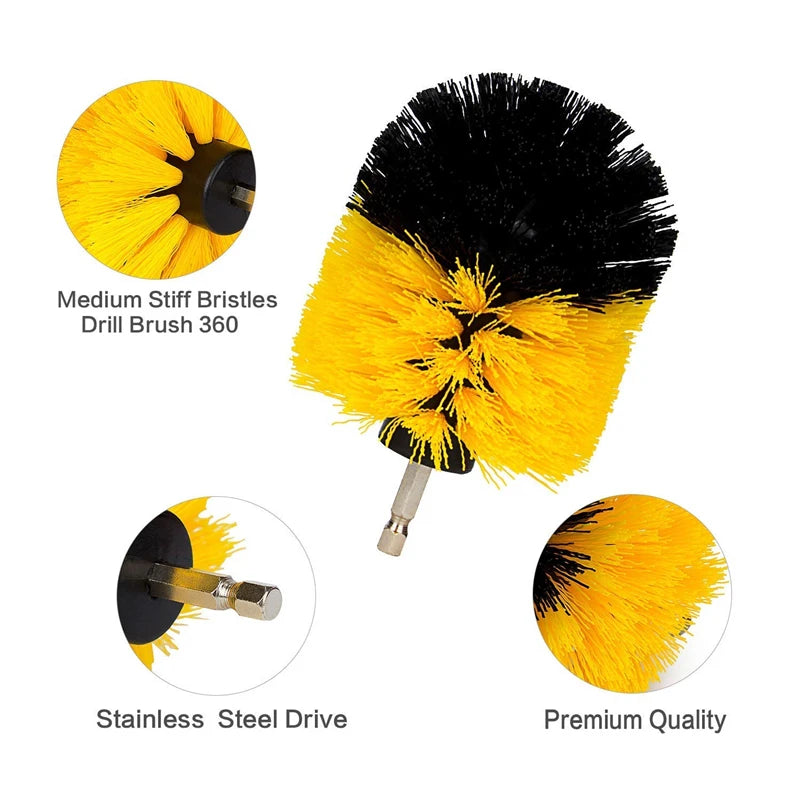 Nylon Round Cleaning Brush