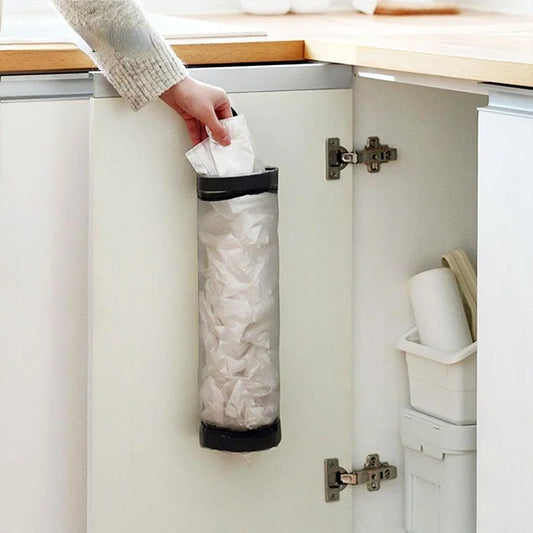 Wall Mount Plastic Bag Holder Dispenser