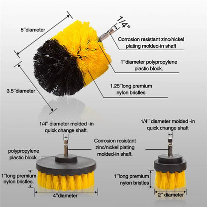 Nylon Round Cleaning Brush