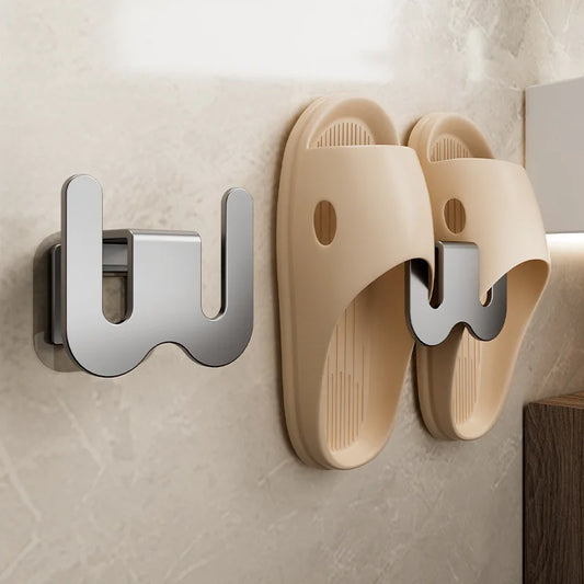 Bathroom Punch-free Slipper Rack